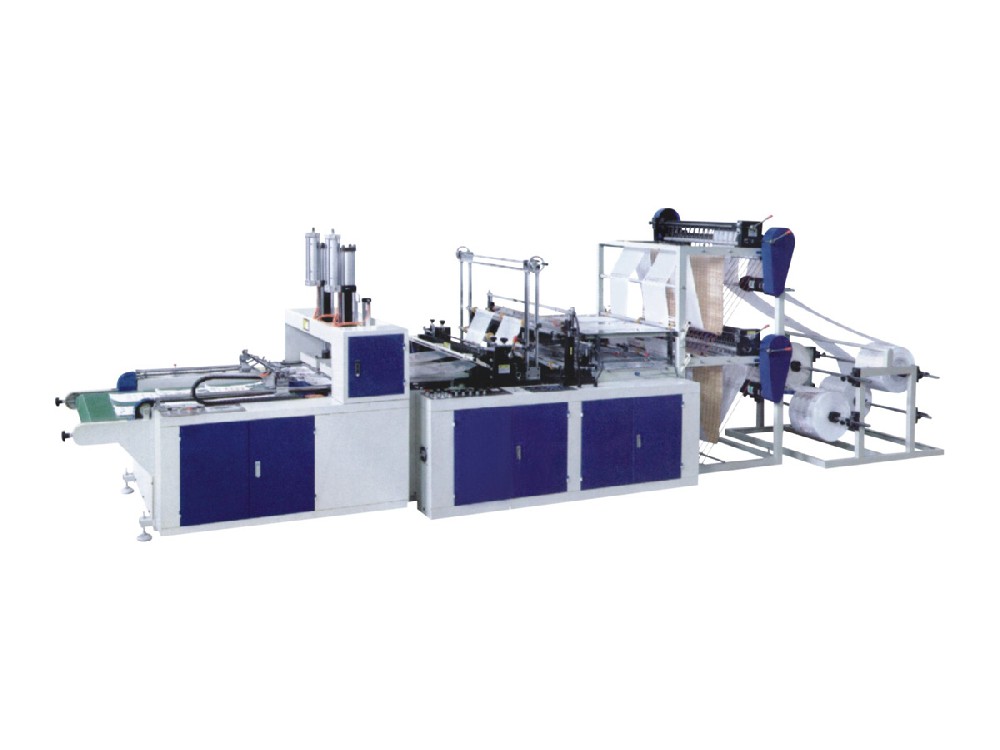 Double layer four lane fully automatic bag making machine SHXJ-D800/900/1000