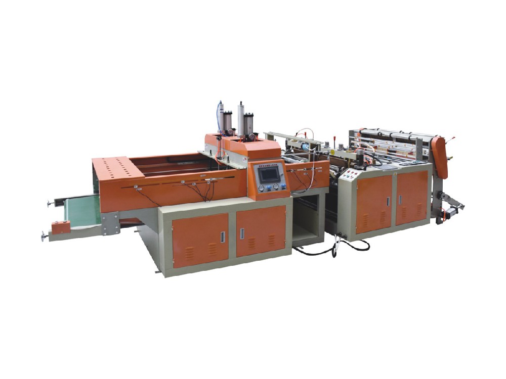 Fully automatic high-speed heat sealing and hot cutting bag making machine DFHQ-400x2/500x2
