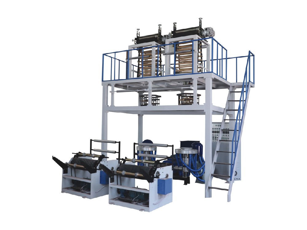 Dual head blown film machine (HD/LD/LLDPE) SJ-65 (FM-600)/70 (FM-700)/75 (FM800)